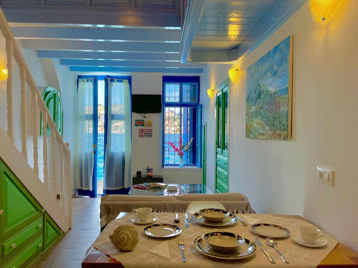Seafront - Harbour View , Pitini 2 Apartment Symi Exterior foto